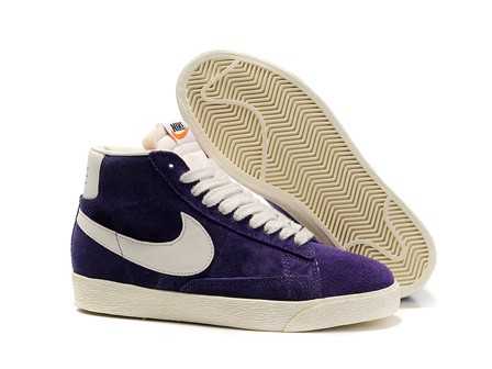 nike blazer high femme violet