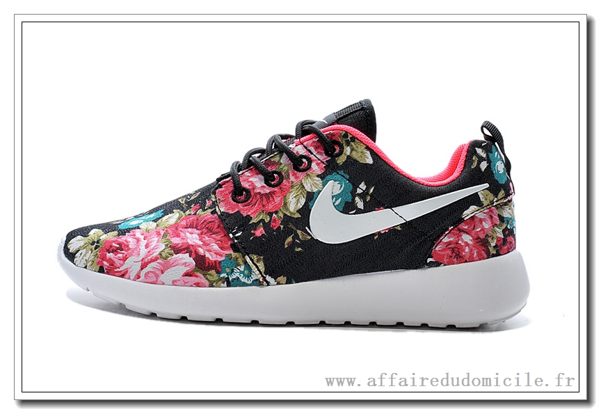 nike roshe run floral femme cyan