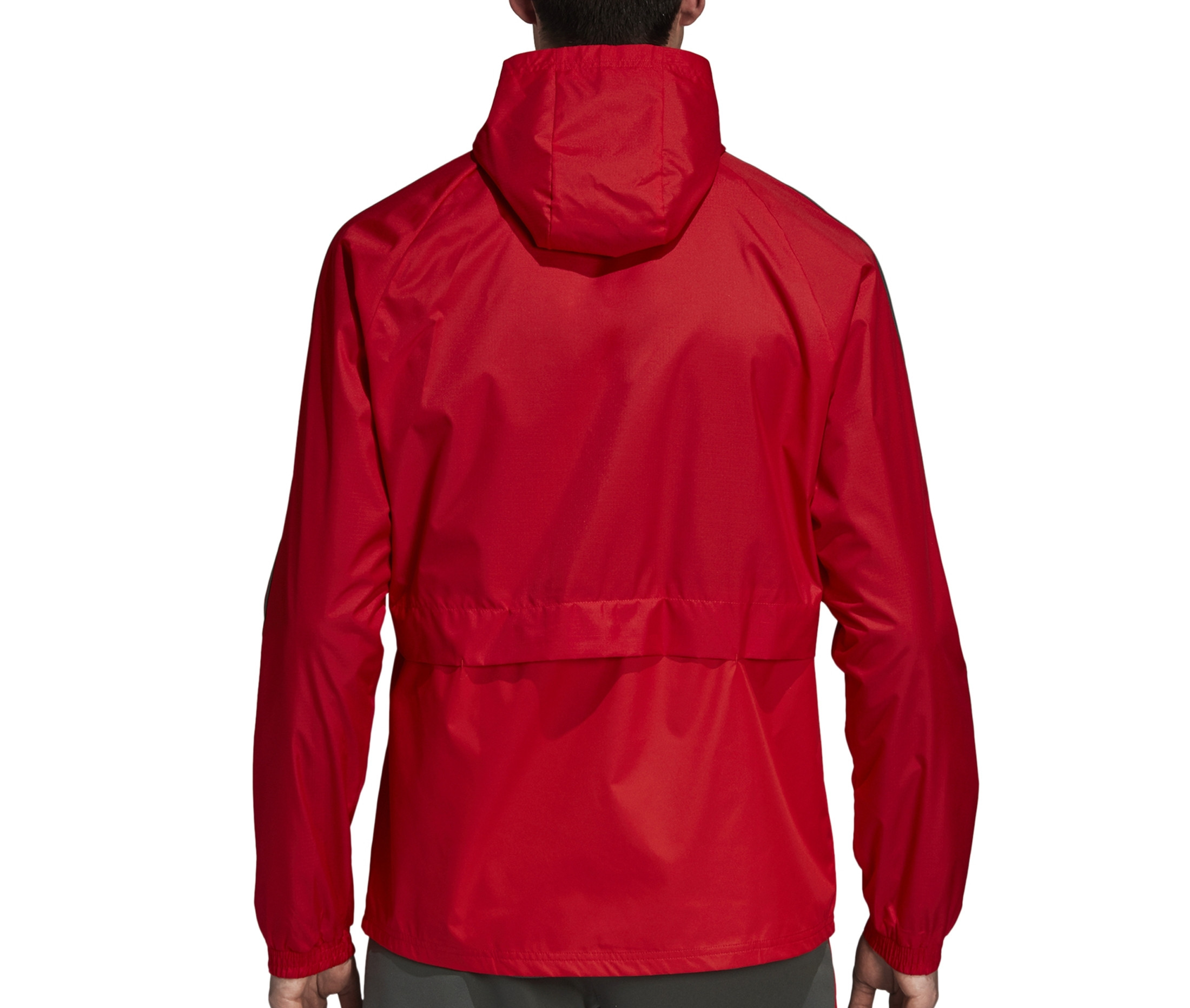 veste adidas rouge et blanche