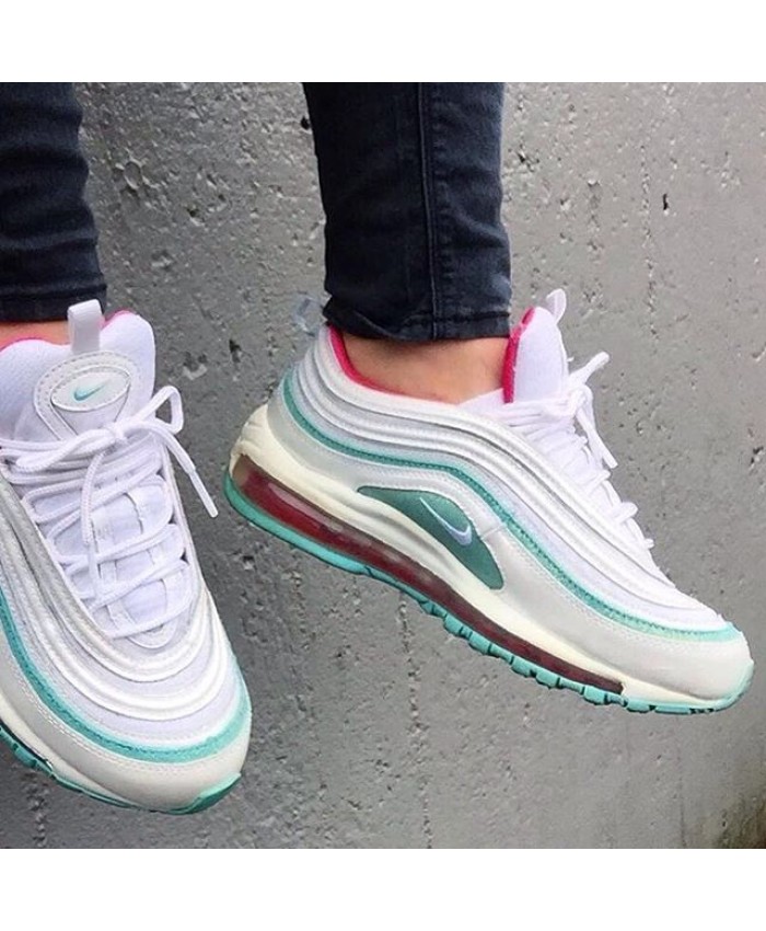 air max 97 blanche et rose