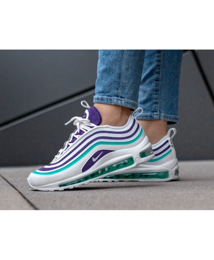 purple white and turquoise air max 97