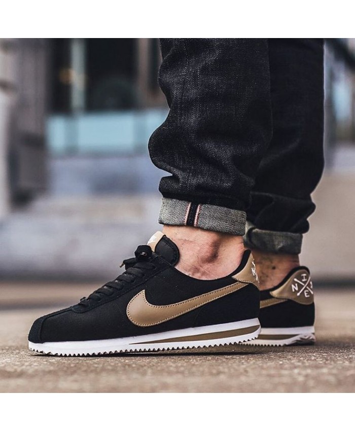 nike cortez leather homme rose